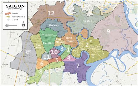 ho chi minh map.